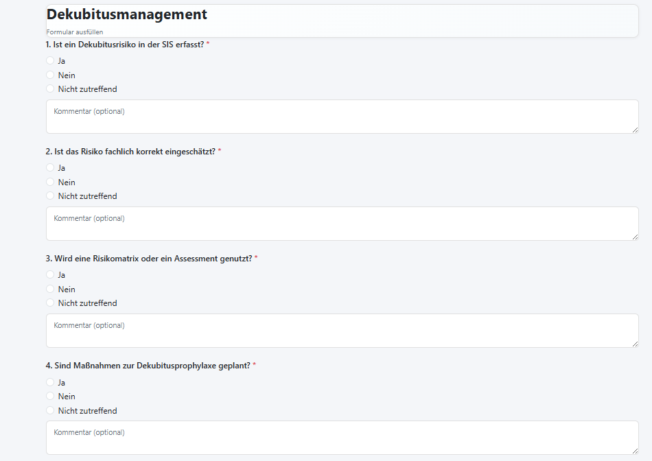 Digitale Checkliste
