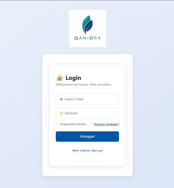 QANIORA Login